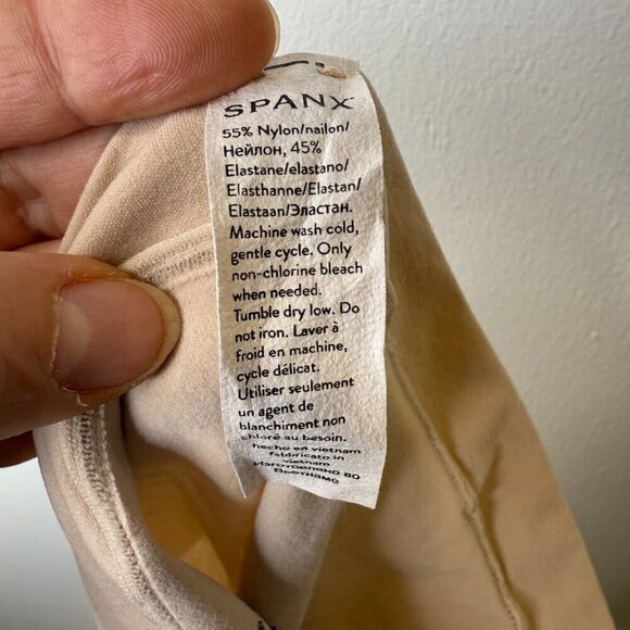 Spanx Power Shorts Shaper Short in Soft Nude Size Large - Picture 13 of 15